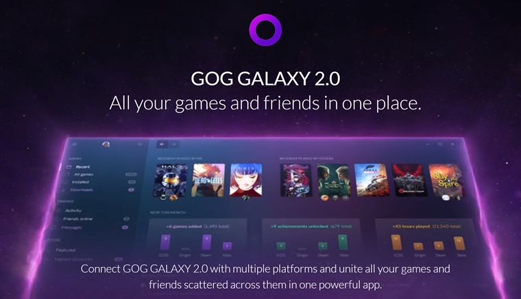 Ak je GOG Galaxy 2.0 launcher?