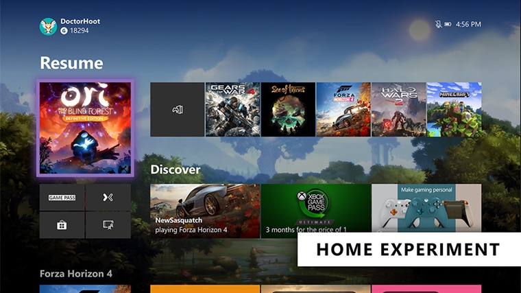 Xbox One dostva pravu hlavnho menu, zatia pre testerov