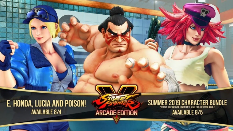 Street Fighter V Arcade Edition dostane u tento tde tri nov postavy
