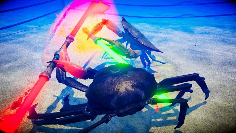 Fight Crab je podivn hra o sbojoch krabov