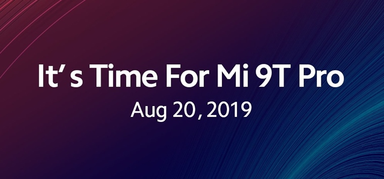 Mi 9T Pro vyjde 20. augusta, aj ke len v niektorch krajinch