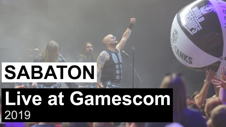 Zznam zo Sabaton koncertu na Gamescome