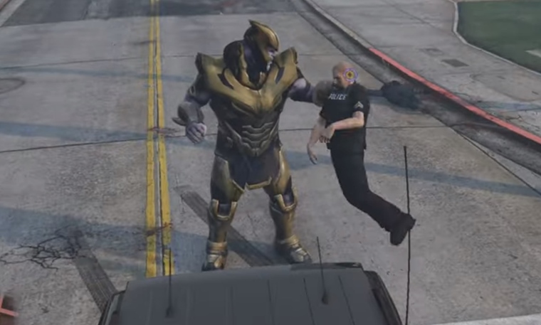 Thanos Endgame mod je dostupn pre GTA V