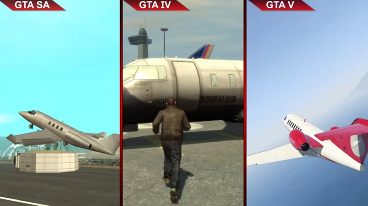 S odstupom asu si porovnajme GTA V, GTA IV a GTA SA