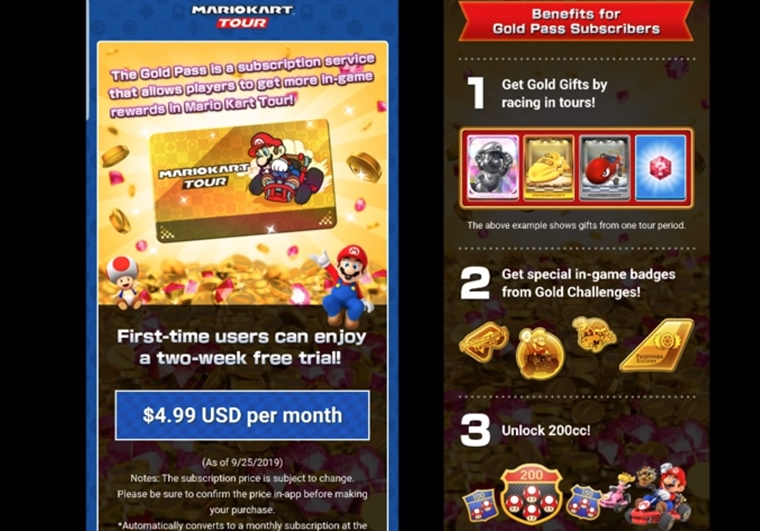 Nintendo zapracovalo mesan predplatn do mobilnho Mario Kart Tour, hra pritom nem ani multiplayer