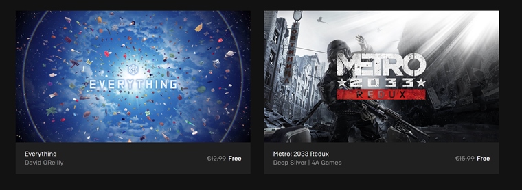 Everything a Metro 2033 Redux s na Epic store zadarmo