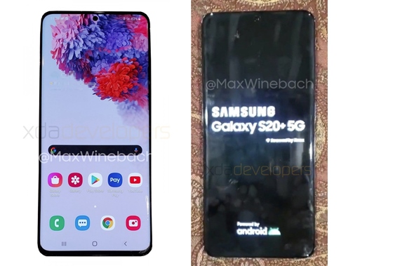 Takto vyzer Samsung Galaxy S20+ 5G