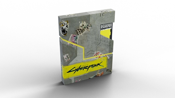 Bližší pohľad na deluxe edíciu World Of Cyberpunk 2077 knihy ukazuje väčšiu časť mapy
