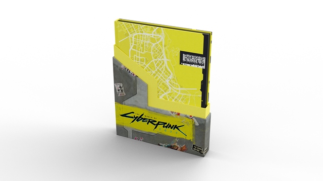 Bli��� poh�ad na deluxe ed�ciu World Of Cyberpunk 2077 knihy ukazuje v��iu �as� mapy 