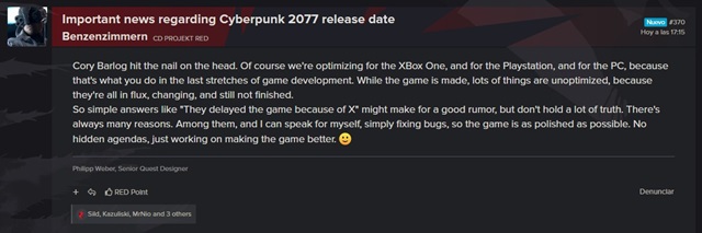 CD Projekt si na podporu vvoja Cyberpunku najal firmu QLOC, hra nebola odloen pre Xbox  