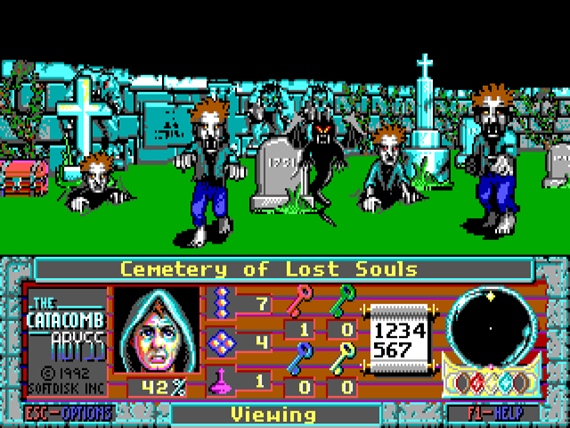 Online hra - Catacomb 3D