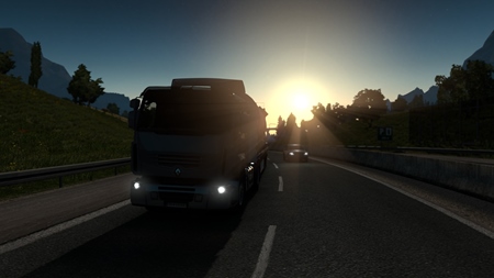 Ako sa hr� DLC Euro Truck Simulator 2: Road to the Black Sea?  