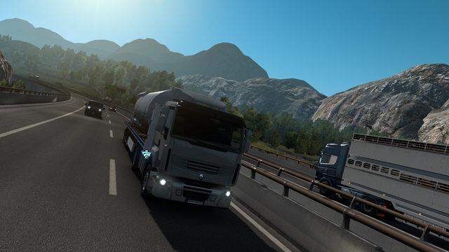 Ako sa hr� DLC Euro Truck Simulator 2: Road to the Black Sea? 
