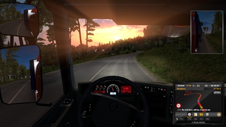 Ako sa hr� DLC Euro Truck Simulator 2: Road to the Black Sea?  