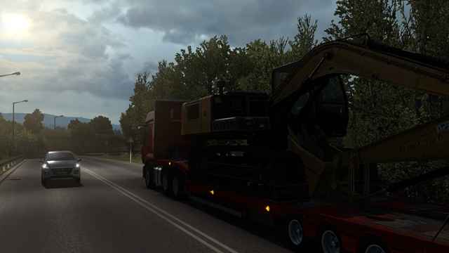 Ako sa hr� DLC Euro Truck Simulator 2: Road to the Black Sea? 