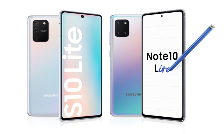 Samsung oficilne ohlsil Galaxy S10 lite a Note10 lite