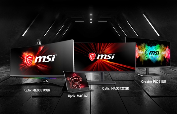 MSI predstavilo na CES svoju ponuku nových monitorov