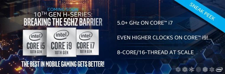Intel predstavil nov NUC PC a notebookov procesory s 5Ghz taktovanm