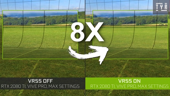 Nvidia predstavila Variable Rate Supersampling funkciu pre VR