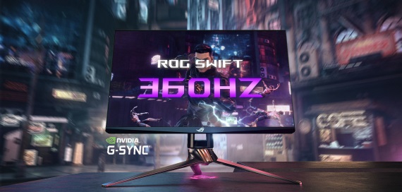 ASUS ROG Swift monitor je prvý monitor, ktorý ponúkne 360Hz frekvenciu