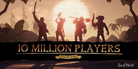Sea of Thieves už prekonal 10 miliónov hráčov