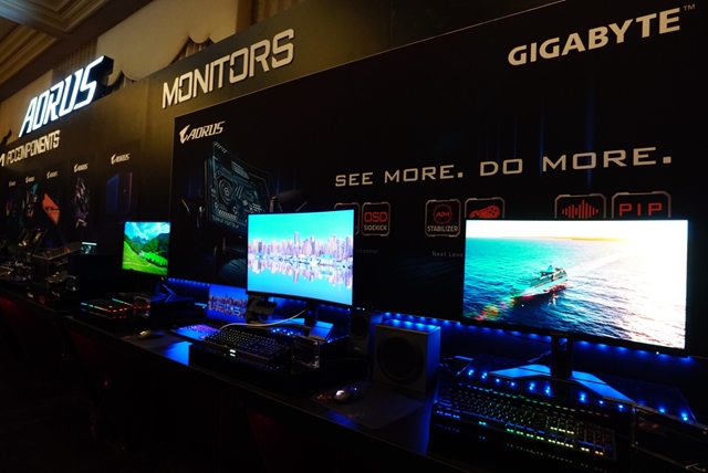 Gigabyte predstavil svoju trojicu monitorov  