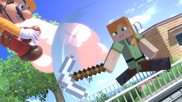 Minecraft postaviky prichdzaj do Super Smash Bros. Ultimate