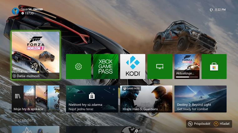 Prve vychdza Xbox dashboard update so sloveninou a Xbox Series XS dizajnom