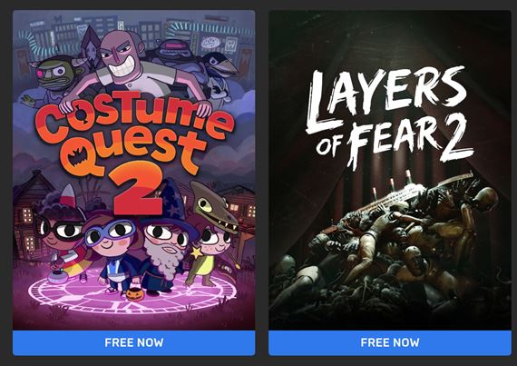 Epic tento týždeň rozdáva Costume Quest 2 a Layers of Fear 2