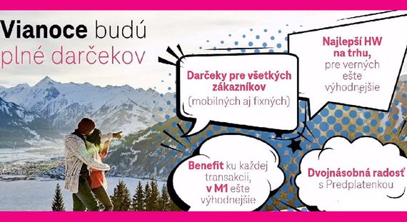Telekom pribl�il svoju viano�n� ponuku s bonusmi a z�avami hardv�ru