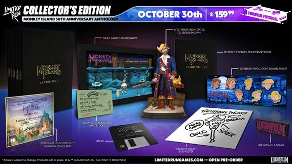 Monkey Island dostane k svojmu 30. vroiu masvnu a poriadne drah zberatesk edciu