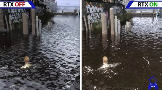 Porovnanie Londýna s raytracingom a bez neho vo Watch Dogs Legion