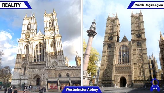Porovnanie skuto�n�ho Lond�na a Watch Dogs Legion