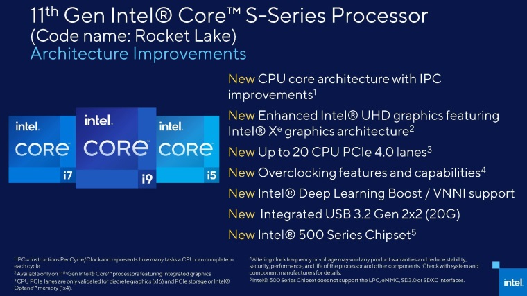 Intel priblil Rocket Lake a aj svoj prv samostatn grafick ip XE Max 