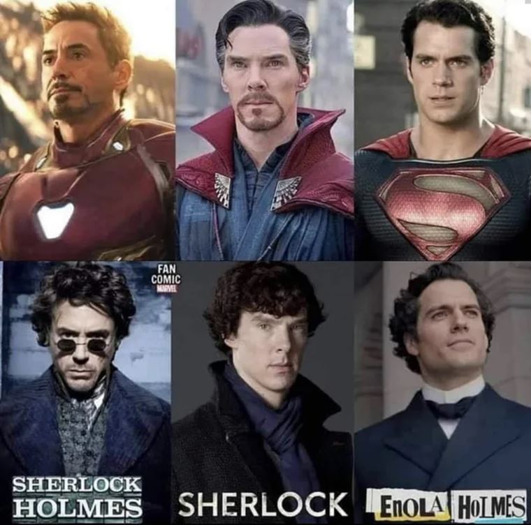Najskr hrdinom, potom Sherlockom