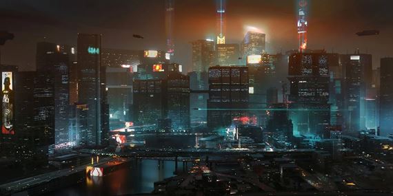 Kompletn� mapa Cyberpunk 2077 leaknut�
