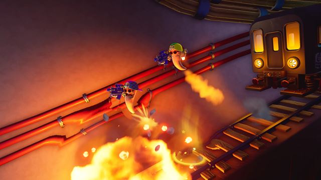 Nov� pr�rastok do �erv�kovskej s�gy, Worms Rumble, vych�dza v decembri 