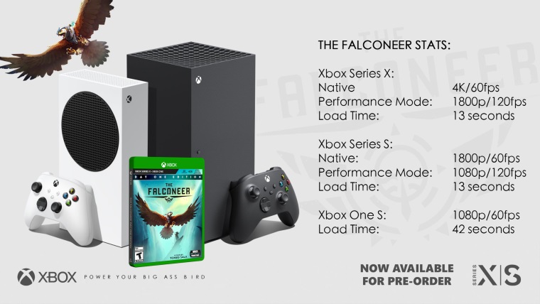 Autor The Falconeer titulu priblil jednotliv vizulne reimy hry na Xbox konzolch