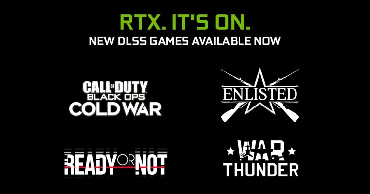 Nvidia predstavila tyri hry s DLSS a nov RTX mapu pre Fortnite