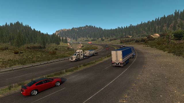 Ako sa hr� DLC American Truck Simulator: Colorado? 