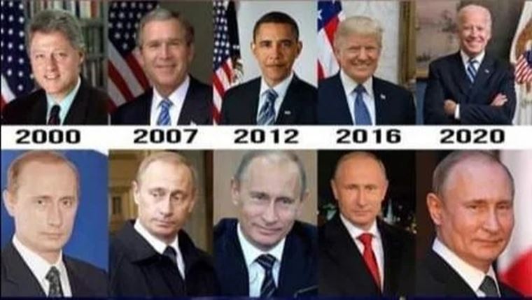 Americk prezidenti vs Rusk prezidenti