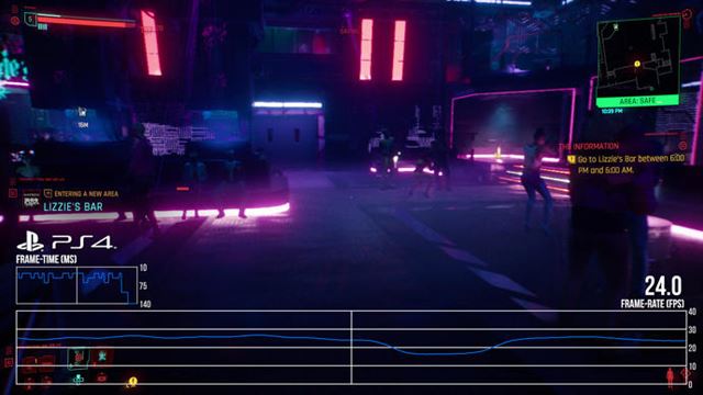 Digital Foundry pon�klo uk�ku ako be�� Cyberpunk 2077 na PS4 