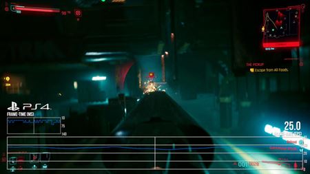 Digital Foundry pon�klo uk�ku ako be�� Cyberpunk 2077 na PS4  