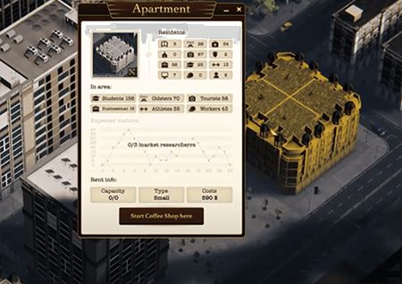 V Espresso Tycoon budete predva a ponka vlastn kvu  