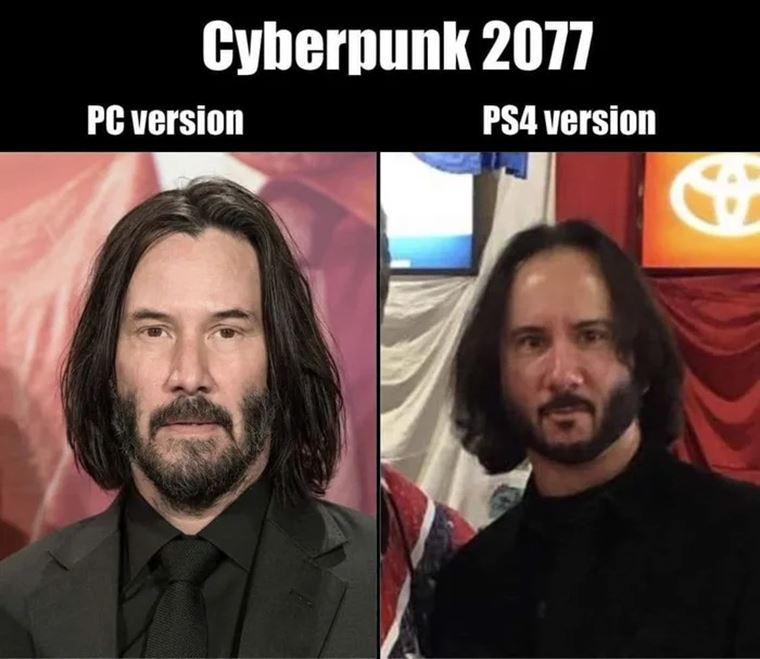 Ke vyiel Cyberpunk 2077 a vy ste si ho kpili na PS4