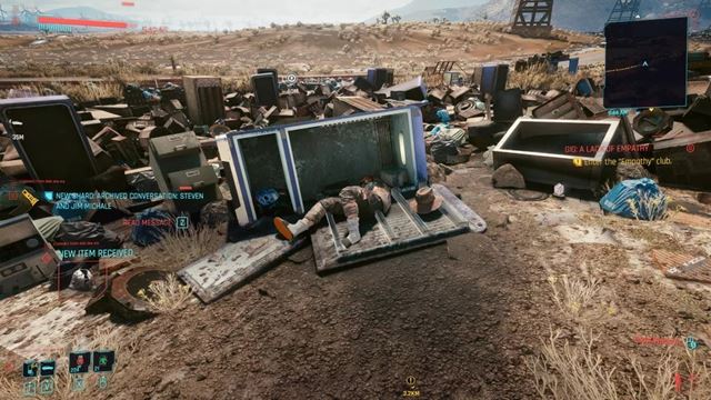 Cyberpunk 2077 skr�va zauj�mav� easter eggy 