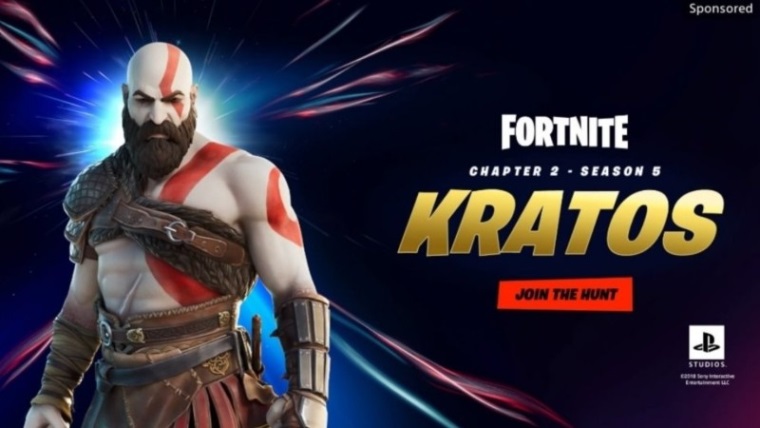 Do Fortnite prde aj Kratos