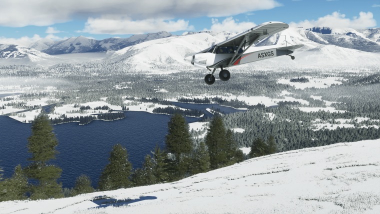 Flight Simulator dostal VR podporu a aj sneh