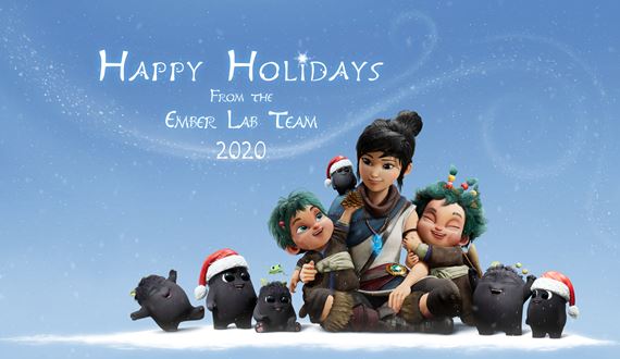 Spirituálna Kena: Bridge of Spirits sa pripomína decembrovými obrázkami