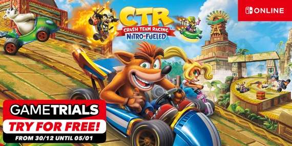 Crash Team Racing Nitro-Fueled je na Switchi dočasne zadarmo
